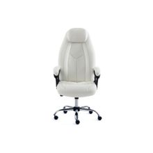 Tetchair Кресло BOSS (хром), белый