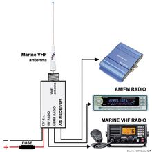 Osculati Splitter RA201 radio - GLOMEX, 29.448.00