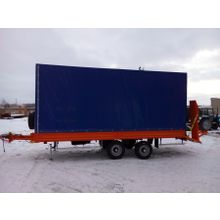 Прицеп для перевозки дорожно - строительной техники до 7 тонн