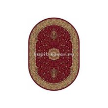 Российский ковер BUHARA d034_red_oval, 4 x 5
