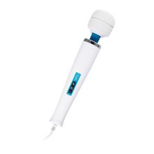 Белый вибромассажёр Magic Wand Europe - 31,5 см.