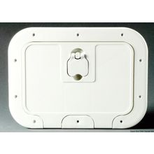 Osculati White locker w lid 280 x 180 mm D-front, 20.310.00
