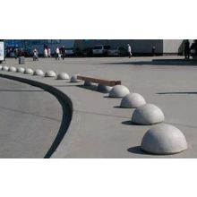 Бетонное ограждение полусфера 500х300