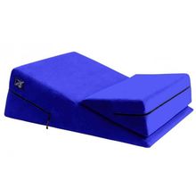 Синяя подушка для секса из двух частей Liberator Wedge Ramp Combo (222560)
