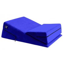 Синяя подушка для секса из двух частей Liberator Wedge Ramp Combo (222560)