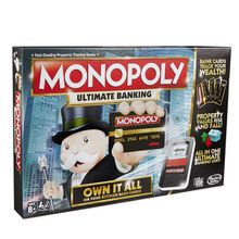 HASBRO GAMES Hasbro Monopoly B6677 Монополия с банковскими картами (обновленная) B6677