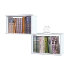 Настенная полка ПК-2 белая