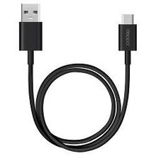 Кабель Deppa, USB A 3.0 - USB Type-C, 1.2 м, черный