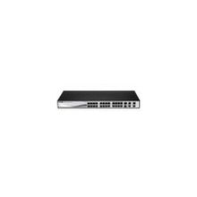 Управляемый коммутатор D-Link DES-1210-28 24x10 100, 2x10 100 1000, 2 combo 1000BASE-T SFP, 19