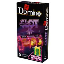 Domino Ароматизированные презервативы DOMINO  Фруктовый слот  - 6 шт.