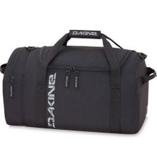 Спортивная маленькая дорожная черная мужская сумка Dakine Eq Bag 31L 005 Black с отделением на U-образной застежке