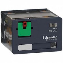 Реле 4CO светодиод 24В переменного тока | код. RPM42B7 | Schneider Electric