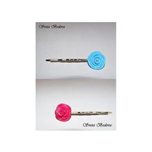 Заколка"роза"