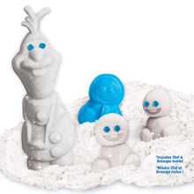 Kinetic sand Песок для лепки Kinetic Sand Disney "Холодное Сердце". 454 грамма с 2 формочками 71440