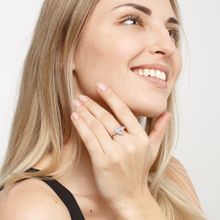 Кольцо c посеребрением, Swarovski Crystal Shik (арт. 72465-8)