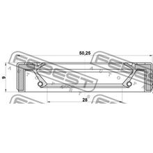 Сальник Привода Febest арт. 95GAY30500909R