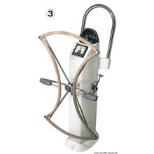 Osculati LEWMAR compact folding wheel 101 cm, 69.101.40
