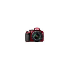 NIKON PhotoCamera  D3200 KIT red 24.2Mpix 18-55VR 3" 1080p SD Набор с объективомEN-EL14