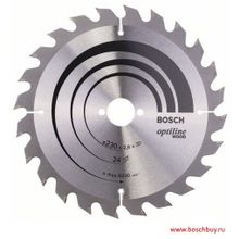 Bosch Пильный диск Bosch Optiline Wood 230х30 мм 24WZ (2608640627 , 2.608.640.627)