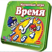 Магнитная обучающая игра Время, Mack and Zack, 5+