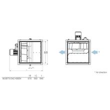 Systemair MUB T-S 042 400E4