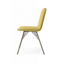 Стул Emma CB 1662-SK mt.P16 Matt Grey  S99 Skuba Musturd Yellow