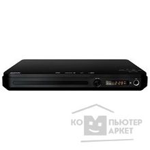 Bbk DVP033S Mpeg-4 DVD-плеер серии in Ergo черный темный-серый