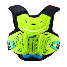 Защита панцирь подростковый Leatt Chest Protector 2.5 Junior Lime Blue, Размер L XL