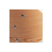 Tetchair Барный стул DRAKAR (mod.4050), белый натуральный хром