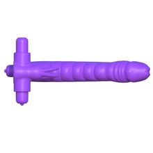 Эрекционное кольцо для двойного проникновения Silicone Double Penetrator Rabbit