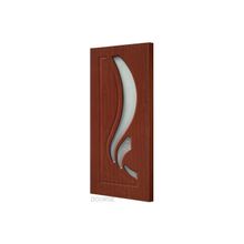 Дверь с покрытием ПВХ. модель: Лиана ДО (Цвет: Миланский орех, Комплектность: Полотно, Размер: 900 х 2000 мм.)
