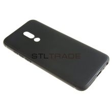 Силиконовый чехол TPU Case матовый Meizu 16+ черный