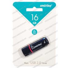 Флешка 16 Gb SmartBuy Crown Black