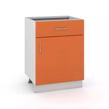 Моби Сандра стол 600 1 ящик 1 дверь манго ID - 310909