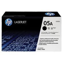 Картридж лазерный HP (CE505A) LaserJet P2035 P2055 и другие, №05А, оригинальный, ресурс 2300 стр.