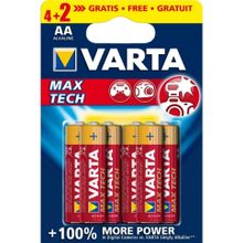 Батарейка VARTA MAX TECH 4706 LR6 4+2шт BL6