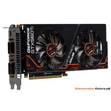 Видеокарта 1Gb &lt;PCI-E&gt; Inno3D GTX560Ti GP c CUDA &lt;GFGTX560Ti, GDDR5, 256 bit, HDCP, 2*DVI, mini HDMI, Retail&gt;