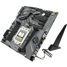 Мат. плата ASUS ROG STRIX X399-E GAMING (RTL) TR4    AMD X399    4xPCI-E GbLAN+WiFi+BT SATA E-ATX 8DDR4