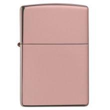 Зажигалка розовое золото глянцевая Zippo с покрытием High Polish Rose Gold