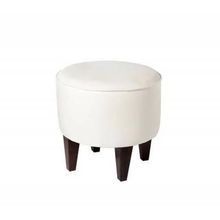 Мебельстория Пуф Рона-2 белый к з ID - 310784