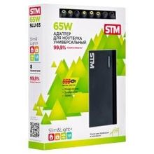 универсальный адаптер для ноутбуков STM SLU 65 Slim &amp; Light, ультратонкий и легкий