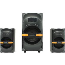 Колонки Dialog Progressive AP-210B (2х15W +Subwoofer 30W, дерево, SD,  USB,  Bluetooth,  ПДУ)