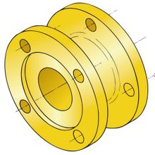 Vetus Переходник фланцевый Vetus FLANGE2A для Volvo MS, MSB и всех типов MS2