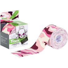 Тейп кинезиологический Tmax Pattern Pink арт. 423426 камуфляж