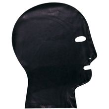 LatexAS Латексный шлем-маска с прорезями для глаз и дыхания