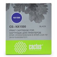 Картридж ленточный Cactus CS-NX1500 черный для Star NX-1500 24xx LC-8211