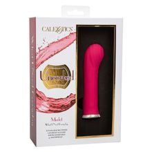 California Exotic Novelties Ярко-розовый мини-вибромассажер для стимуляции точки G Uncorked Merlot - 13,25 см. (ярко-розовый)