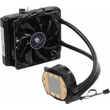 Охладитель   DEEPCOOL    DP-GS-H12RL-MS120T  MAELSTROM  120T вод.охл(4пин,1155 1366 2011 AM2-FM2,17.8-34.1дБ,600-1800об мин,Cu+Al)