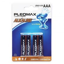 Батарейка AAA SAMSUNG PLEOMAX LR03-4BL, щелочная, 4шт, блистер