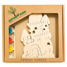 Развивающая игрушка Замок с башнями с красками, 3+